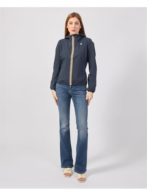 Llily K-way women's short jacket with hood K-WAY | K5127LW-LILY STRETCHK89